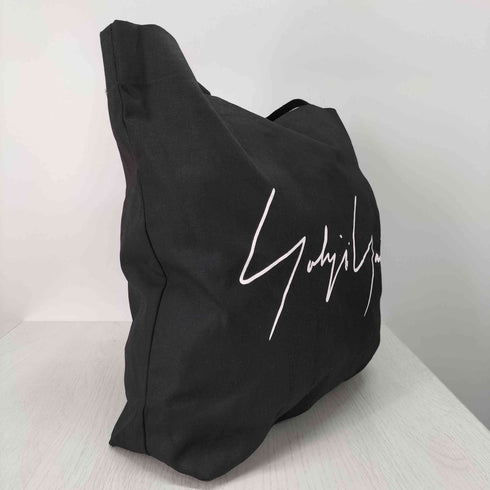 ヨウジヤマモト Yohji Yamamoto シグネチャーロゴキャンバストートバッグ メンズ ONE SIZE